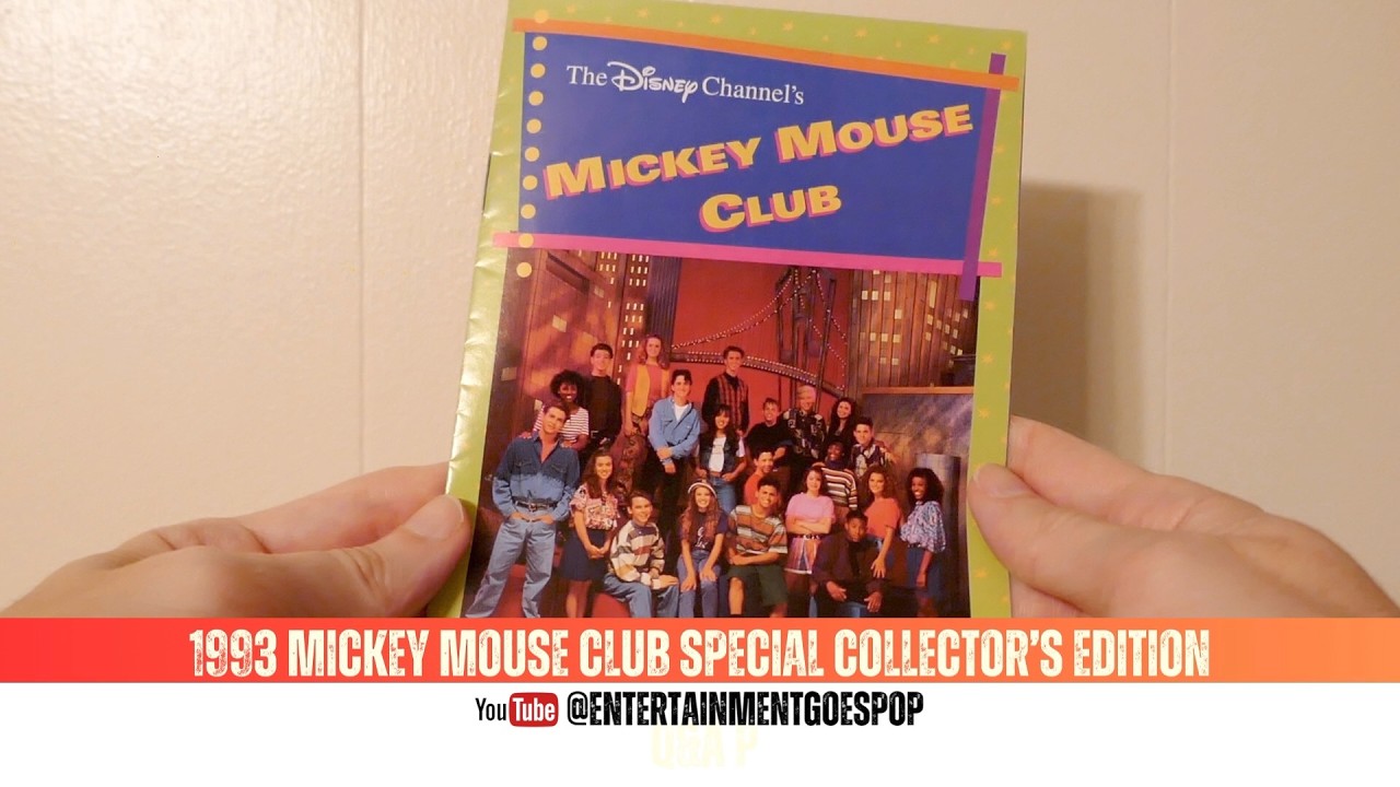 1993 MMC Mickey Mouse Club Special Collector’s Edition Rare Magazine Unboxing 90s Disney Channel