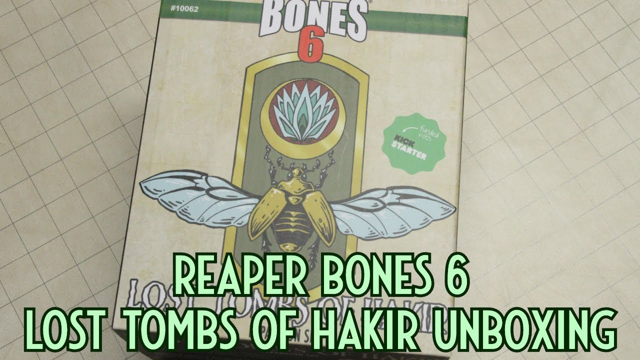 Распаковка Reaper Bones 6: Lost Tombs of Hakir