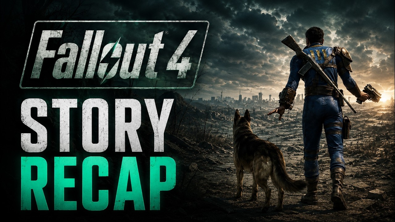 Fallout 4 Story Recap in 17 minutes (Main story only)