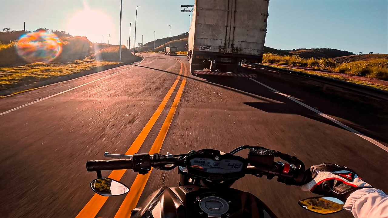 EXPLORANDO Minas Gerais🔺| Yamaha MT-07 + Akrapovic NO dB/KILLER | 4K POV