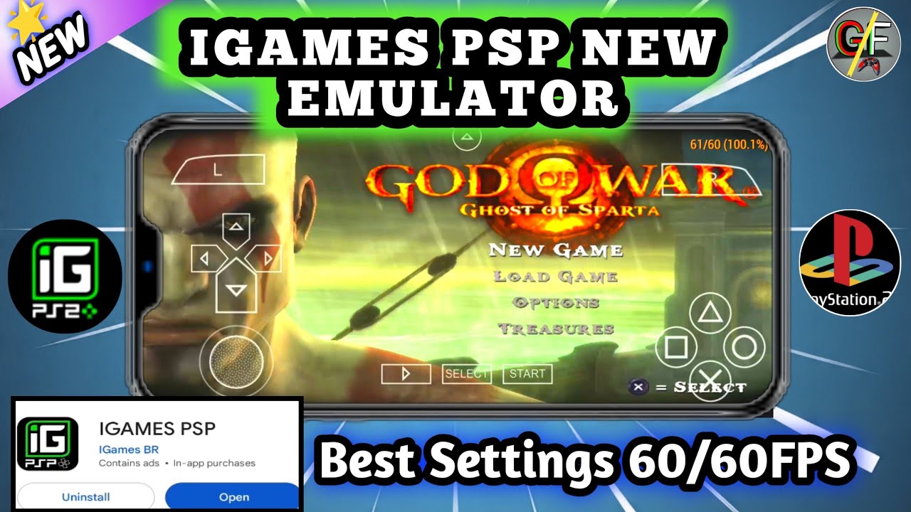 IGAMES PSP NEW PPSSPP EMULATOR FOR PLAYSTATION GAMES FULL SETUP GUIDE WITH BEST SETTINGS