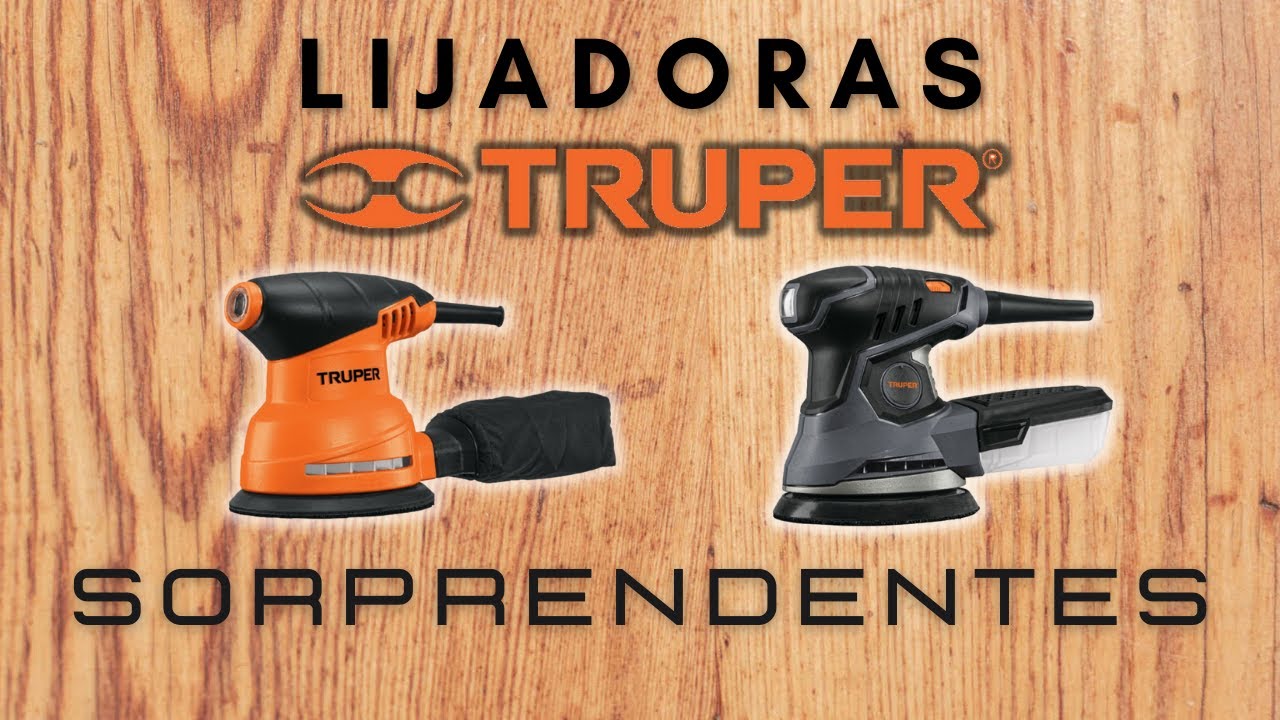 Lijadoras Roto Orbitales #Truper