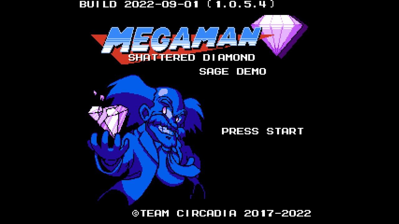 Mega Man Shattered Diamond Playthrough(Sage '22 demo)