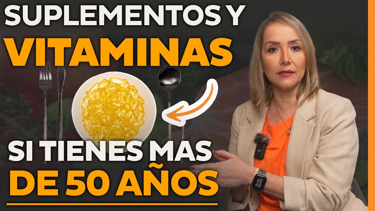 TIENES MÁS DE 50 AÑOS, ESTOS SON LOS MEJORES SUPLEMENTOS - Lina Rios Mood Food