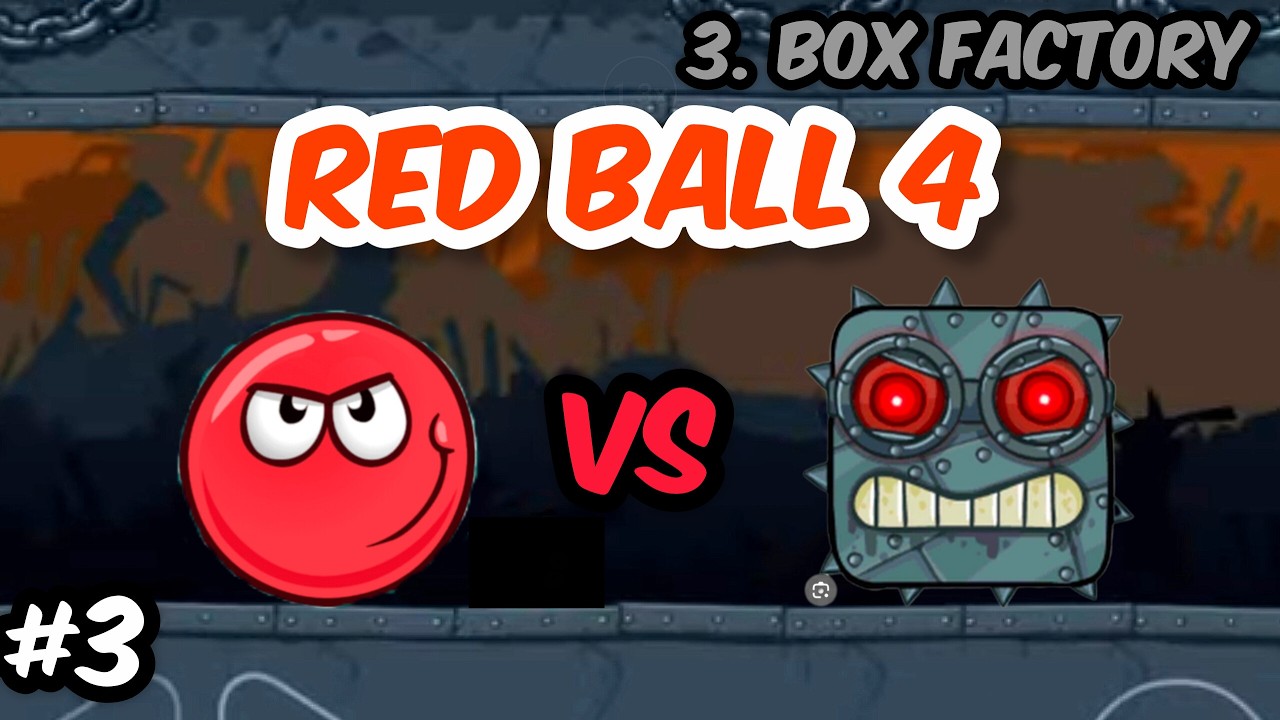 Can I Beat The Factory Boss? | Red Ball 4 #3