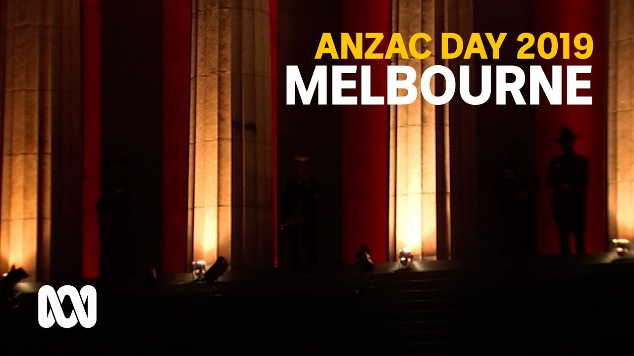 Anzac Day 2019 - Melbourne march and service