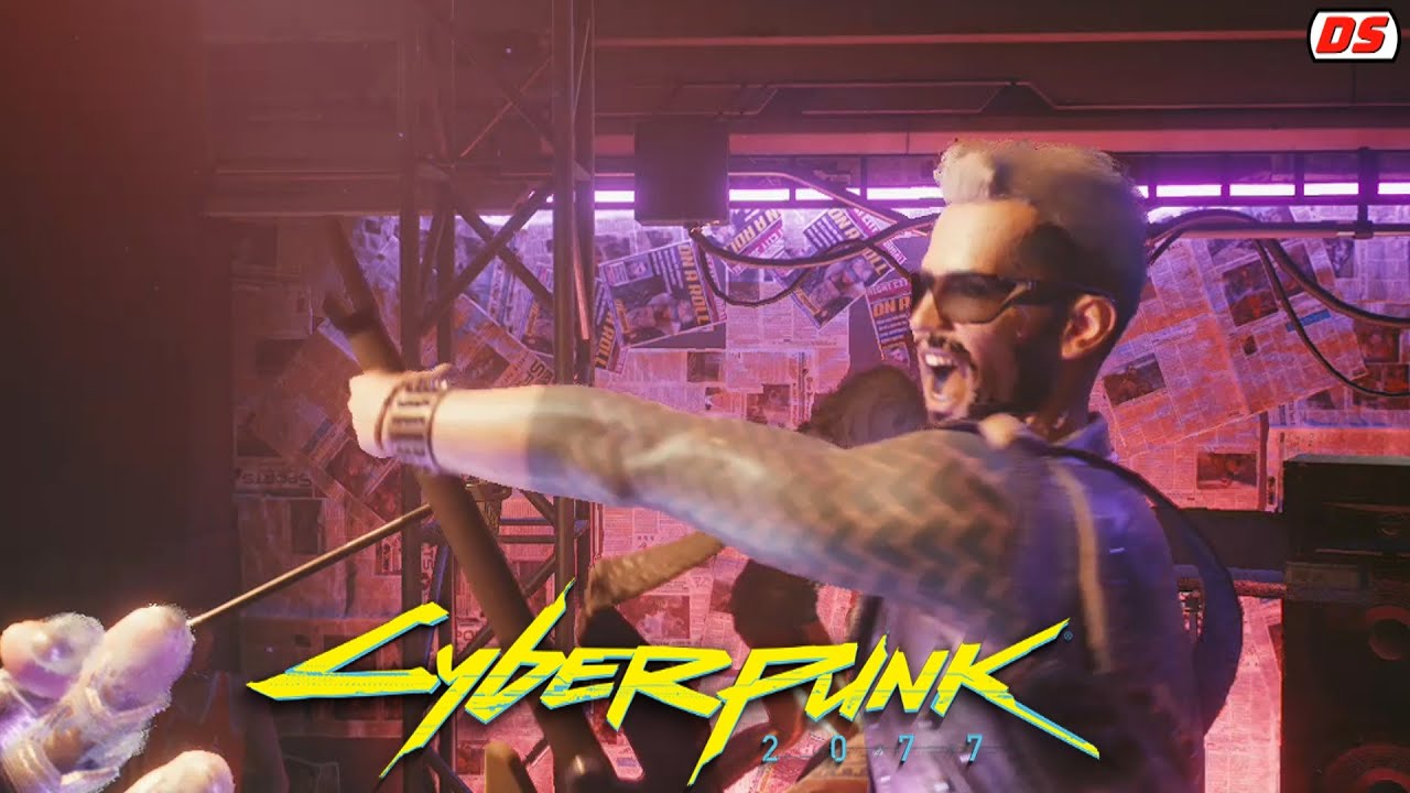 Концерт группы Самурай. Керри Евродин. Cyberpunk 2077.