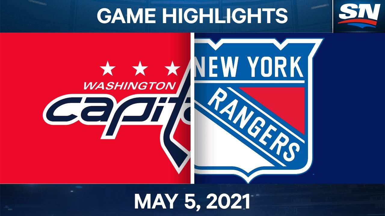 NHL Game Highlights | Capitals vs. Rangers - May 5, 2021