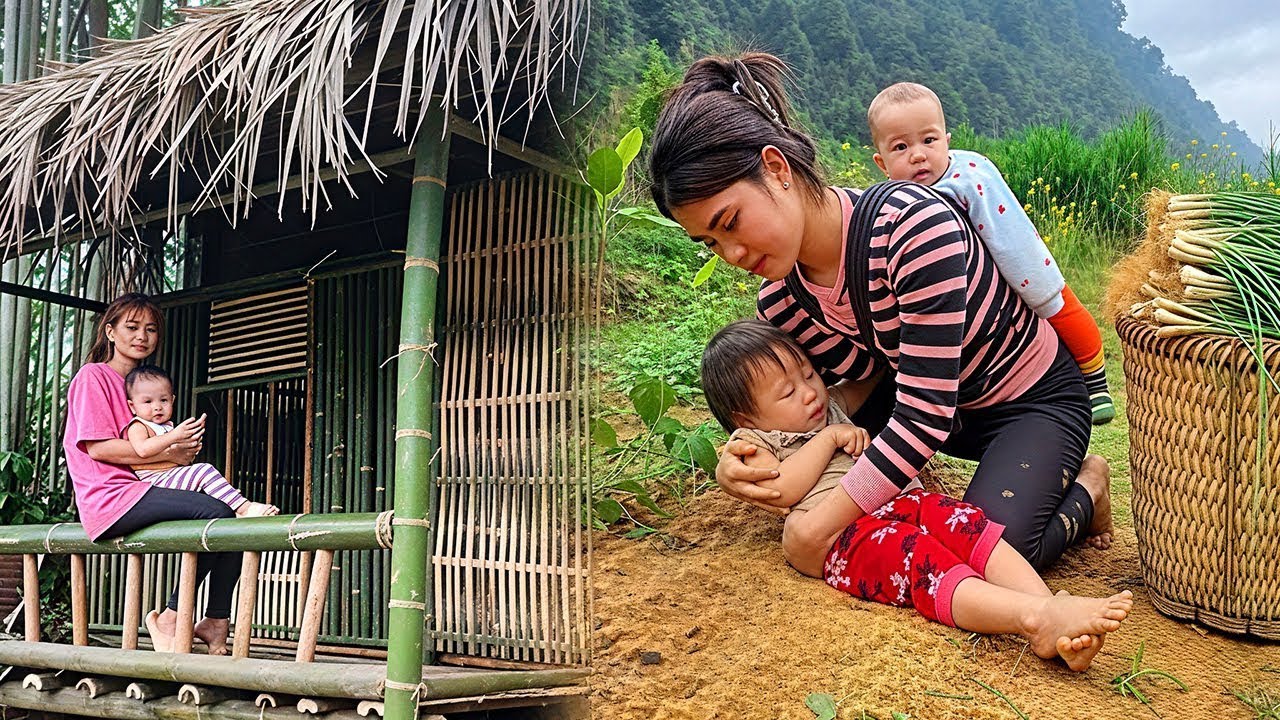 🌄 Life of a 17-Year-Old Single Mom in the Mountains | Teen Motherhood, Strength & Simple Living
