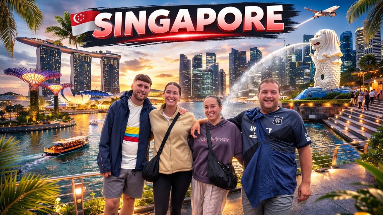 Four(+1) Idiots Spend 48 Hours in Singapore!
