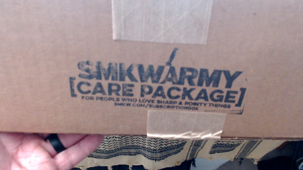 SMKWARMY Care Package Unboxing- May 2020