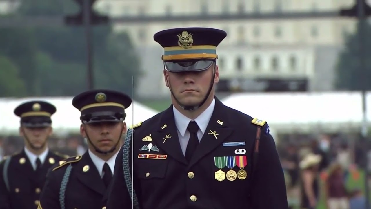 ARMY 250th Birthday - U.S. Army Drill Team Performance