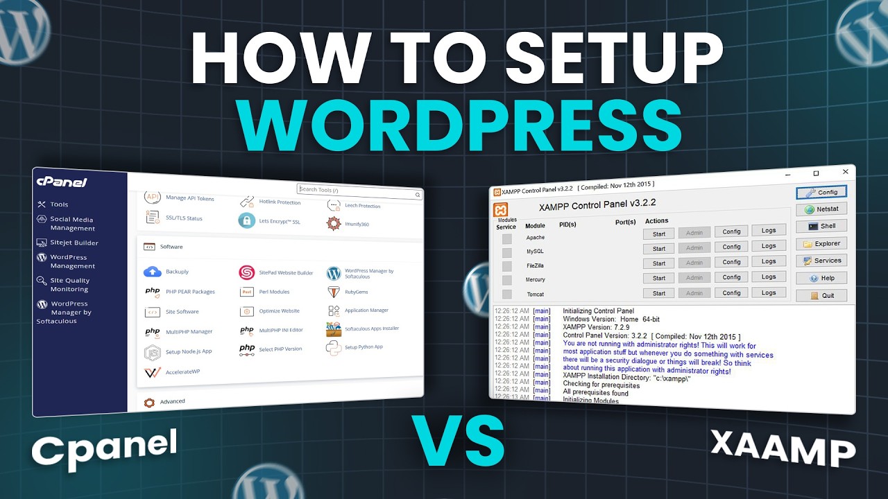 How to install WordPress on Localhost(Xampp) and cPanel 2026 Softaculous Method Step-By-Step Guide