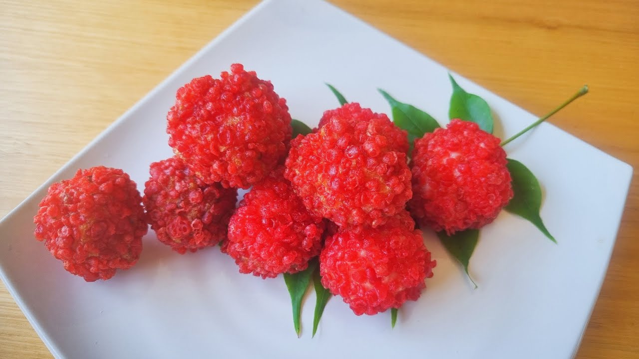 荔枝虾球- Lychee Prawn Balls