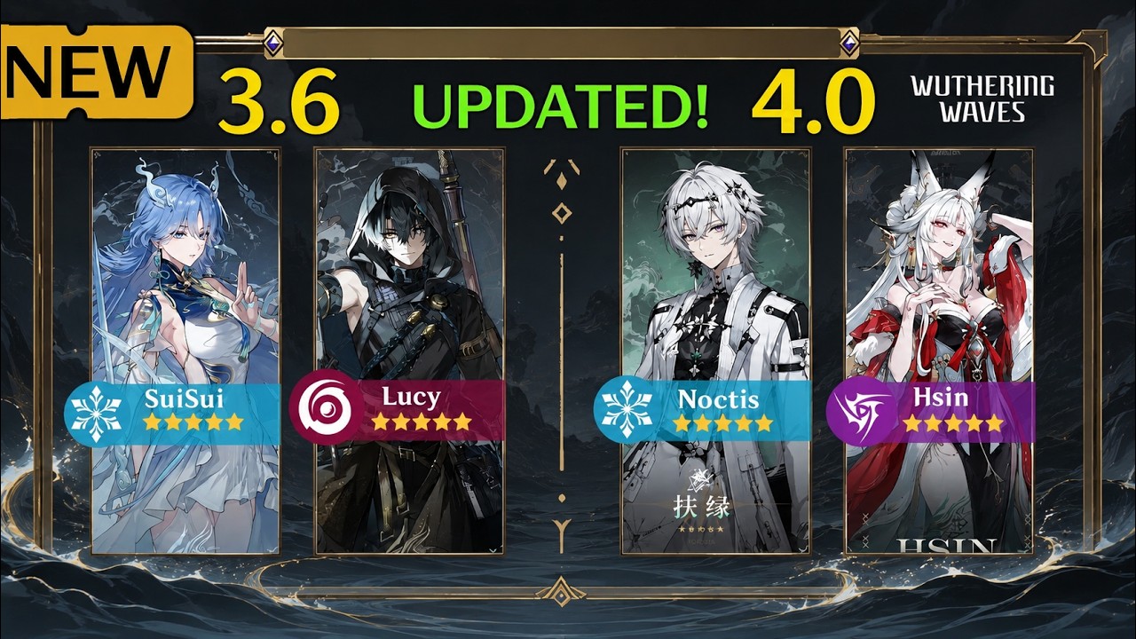 JUST IN! UPDATED WUWA 3.6 TO 4.0 BANNERS + RERUNS! DONT MISS...