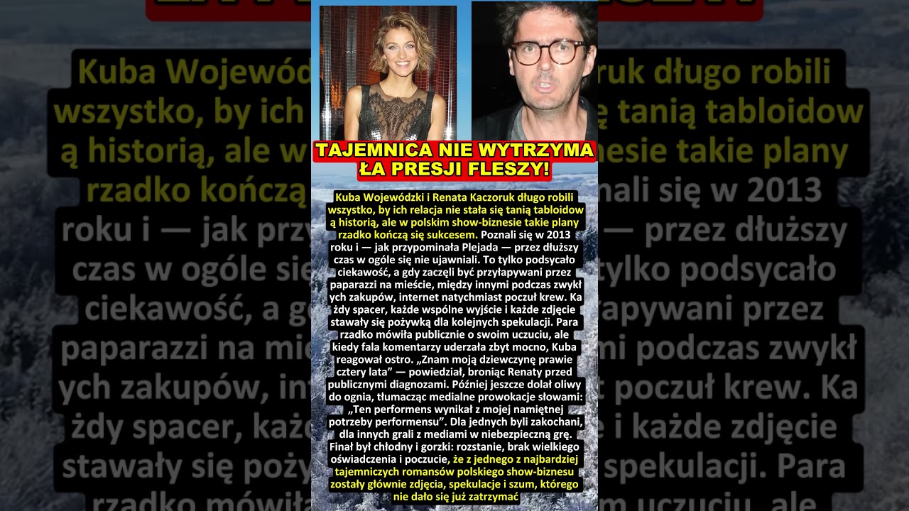 Tajemnica nie wytrzymała presji fleszy!