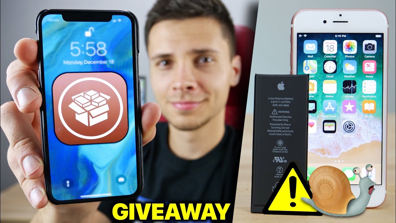 Apple DOES Slow Down iPhones, iPhone X Jailbreak & Giveaway Winner!