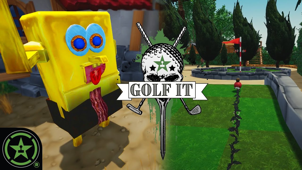 Stick of Butter or Spongebob? - Golf It