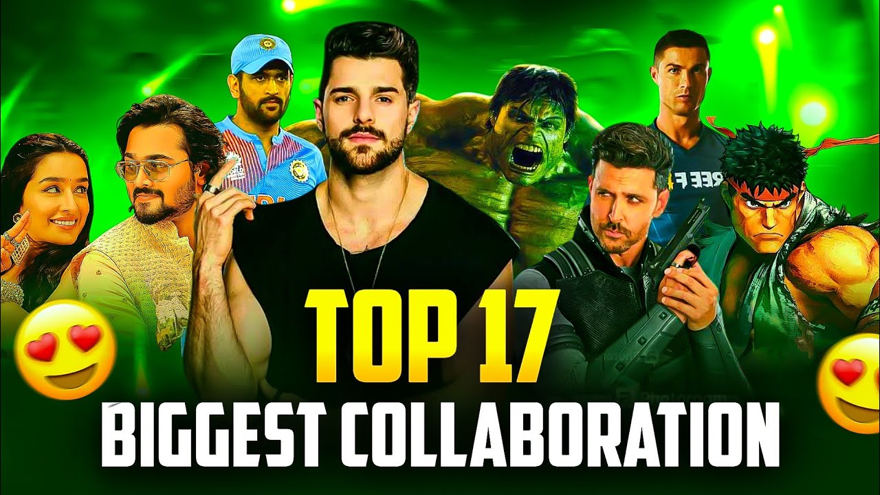 Top 17 Biggest Collaborations | Collaborations that changed Garena's life