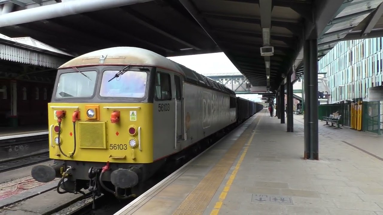 DCR 56103 Departs Nottingham 6M89 Middleton Towers - Ravenhead loaded aggregate 06/07/2024