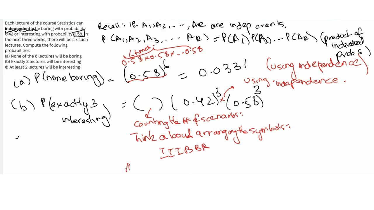 Independent events | Practice Question 2