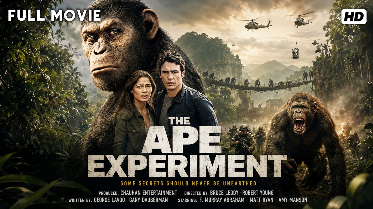 The Ape Experiment | Killer Apes Escape in the Jungle | Survival Mission Full Action Thriller Movie