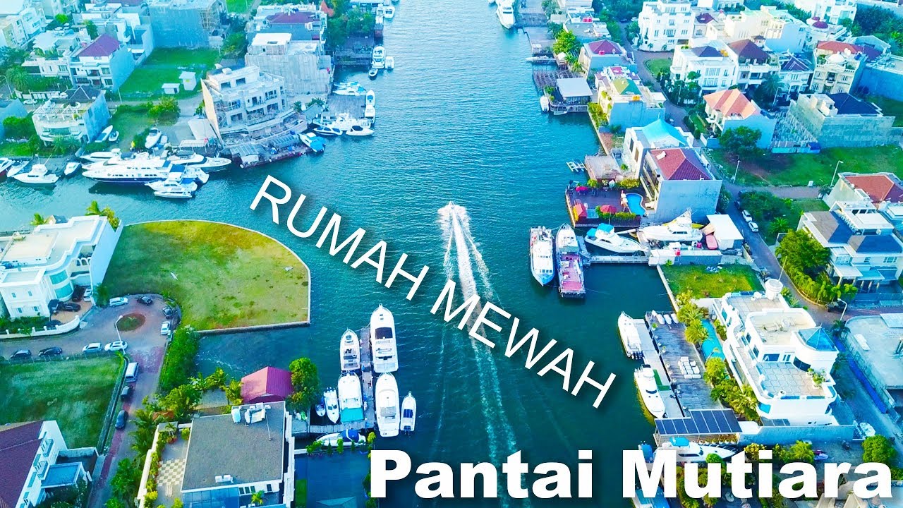 RUMAH MEWAH!! Jet Ski Cafe at Pantai Mutiara, Jakarta by DJI Mavic Pro