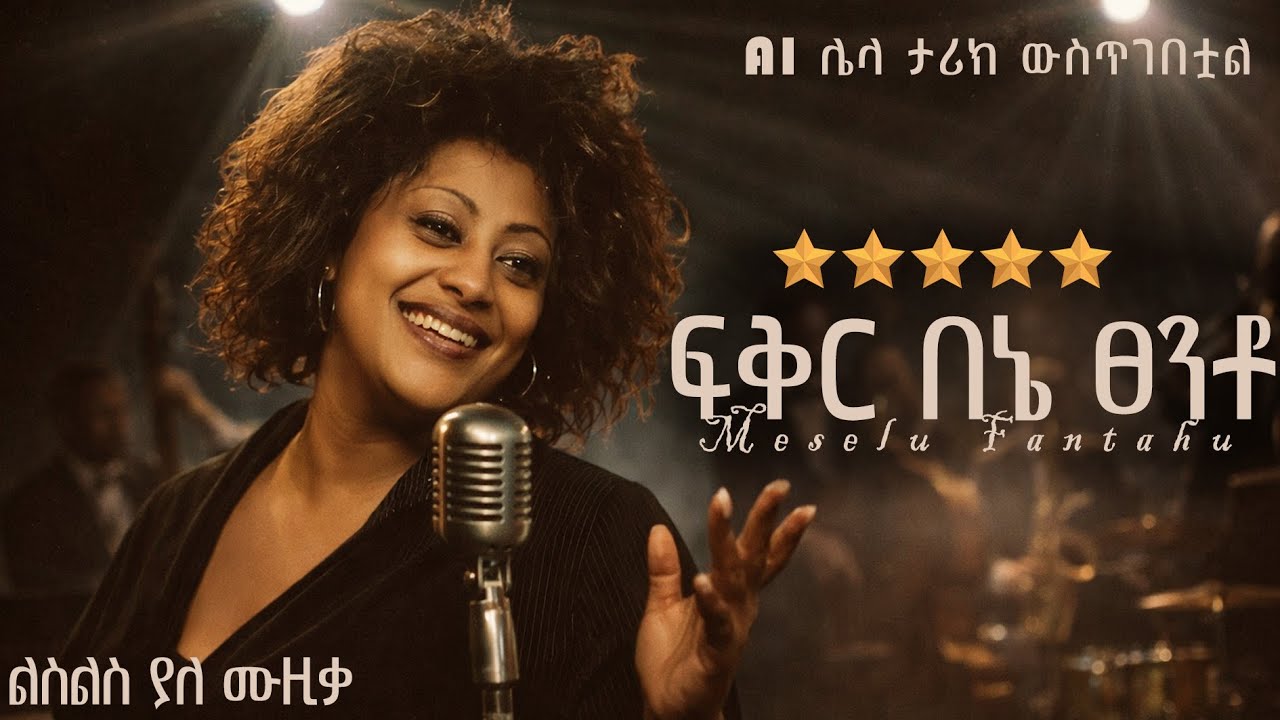 ልብን ሰንጥቆ የሚገባ ቅዝቅዝ ያለ የፍቅር ሙዚቃ መሰሉ ፋንታሁን ባንተ ነው ማማሬ Meselu Fantahun fiker beny Ethiopian music ai