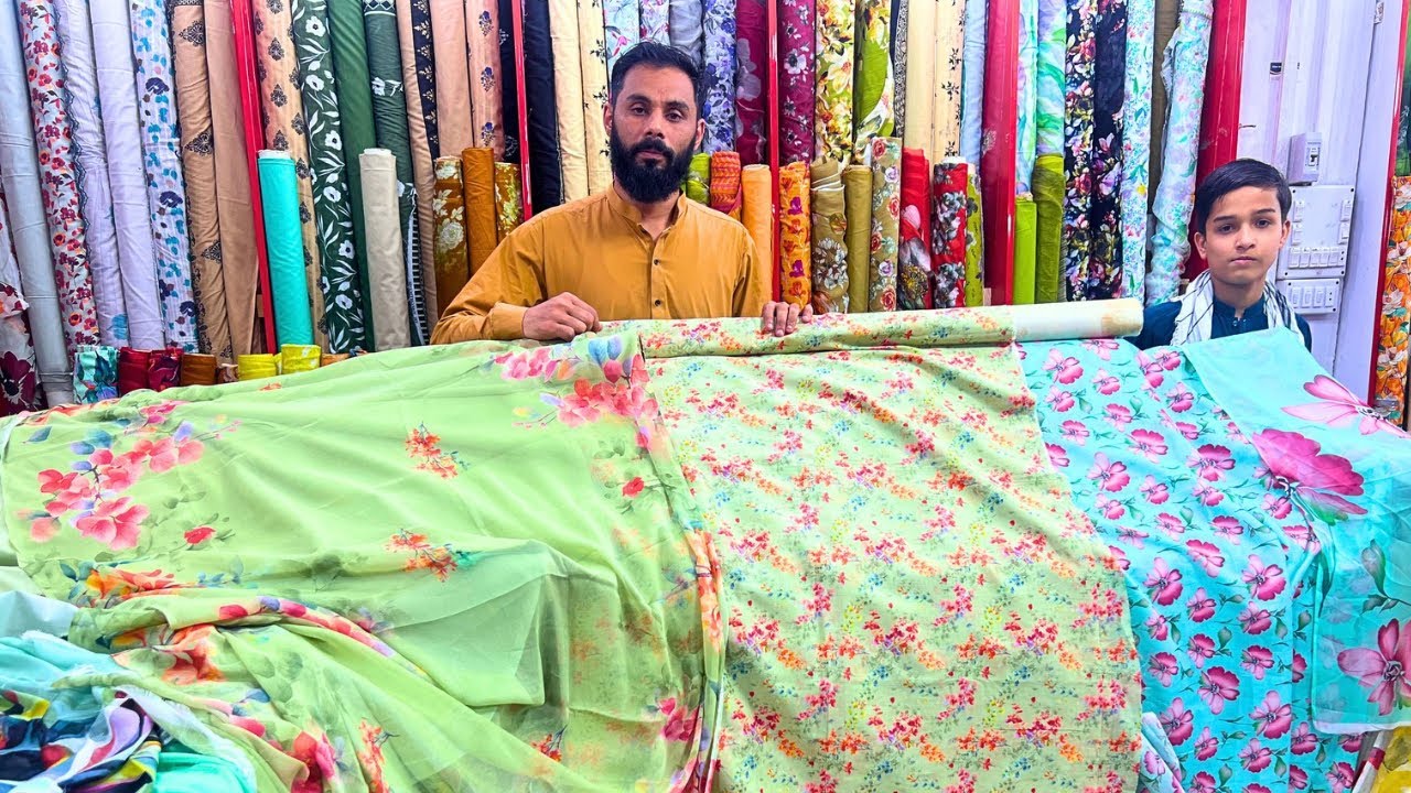 New Lawn Vol 2025 / 3pc Latest Designs ❤️Khan Variety China Centre Rawalpindi