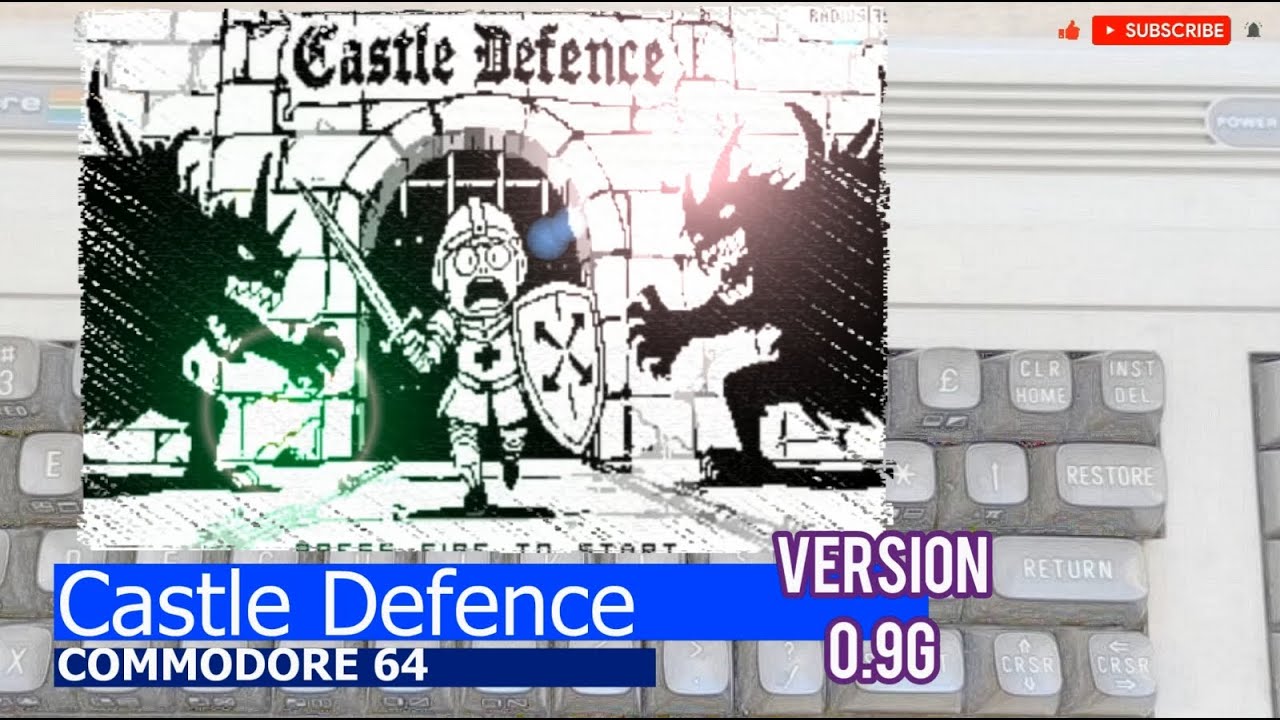 Commodore 64 -=Castle Defence=- v0.9g