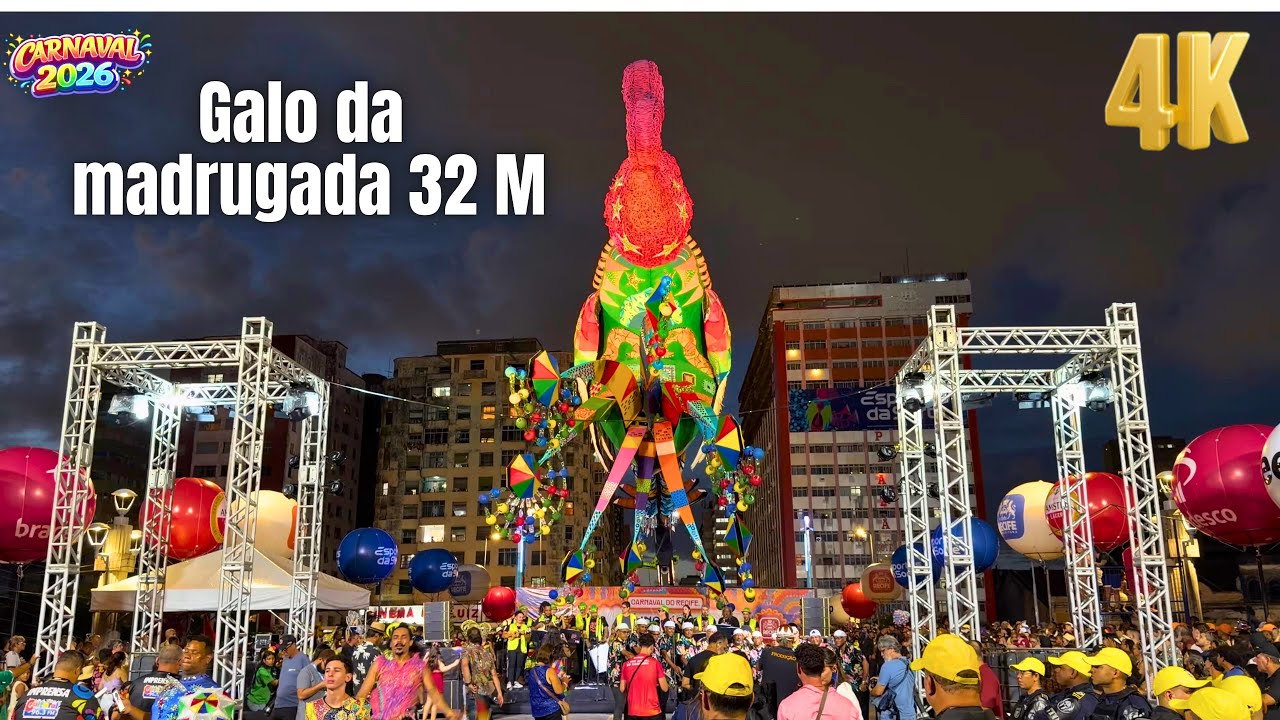 Galo da madrugada 2026 Recife PE