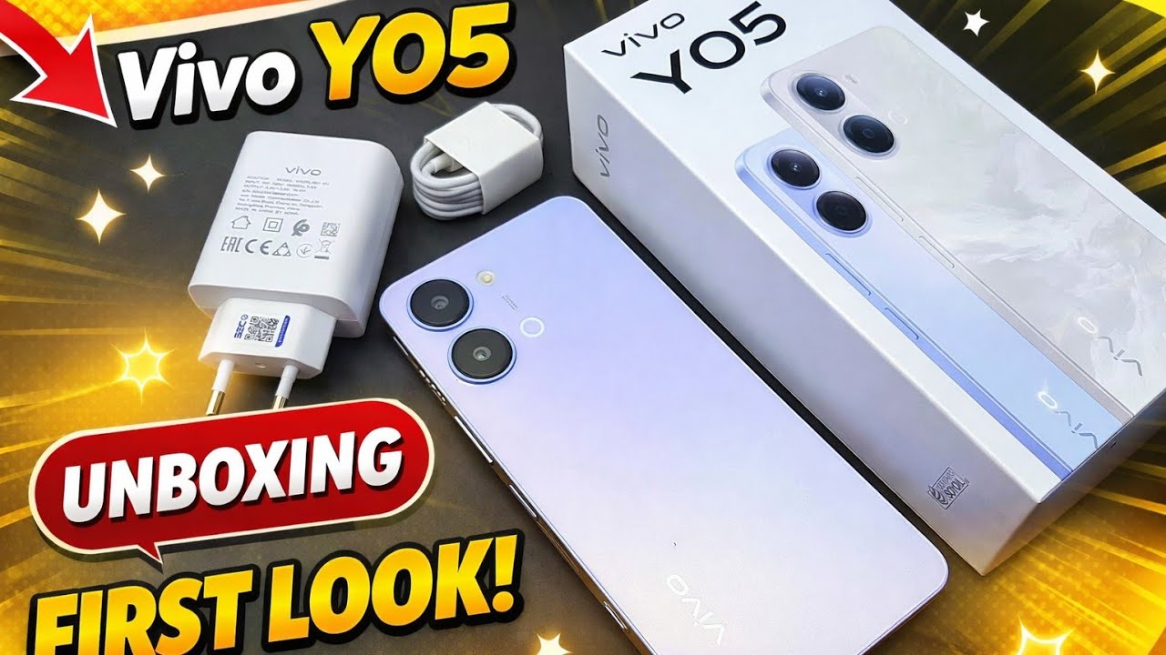 Vivo Y05 Blue Unboxing | 6500mAh | UnisocT7225 #vivoy05 #cellgate #foryou #vivo #tech