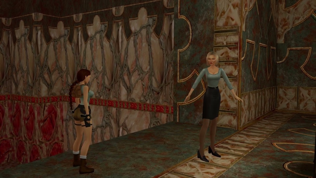 Tomb Raider 1 Remastered - Cin&eacute;matique 11 - Jacqueline Natla