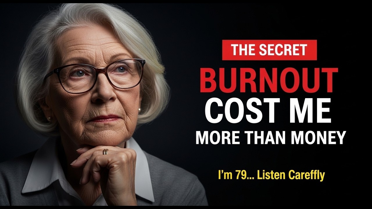 I’m 79… The Secret I Learned Too Late (Avoid Burnout Before It Costs You Everything.