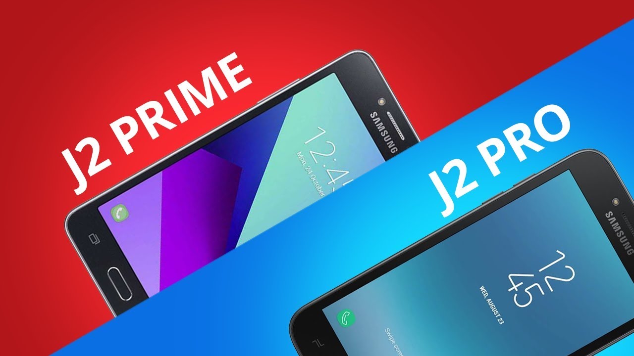Samsung Galaxy J2 Prime vs Galaxy J2 Pro [Comparativo]