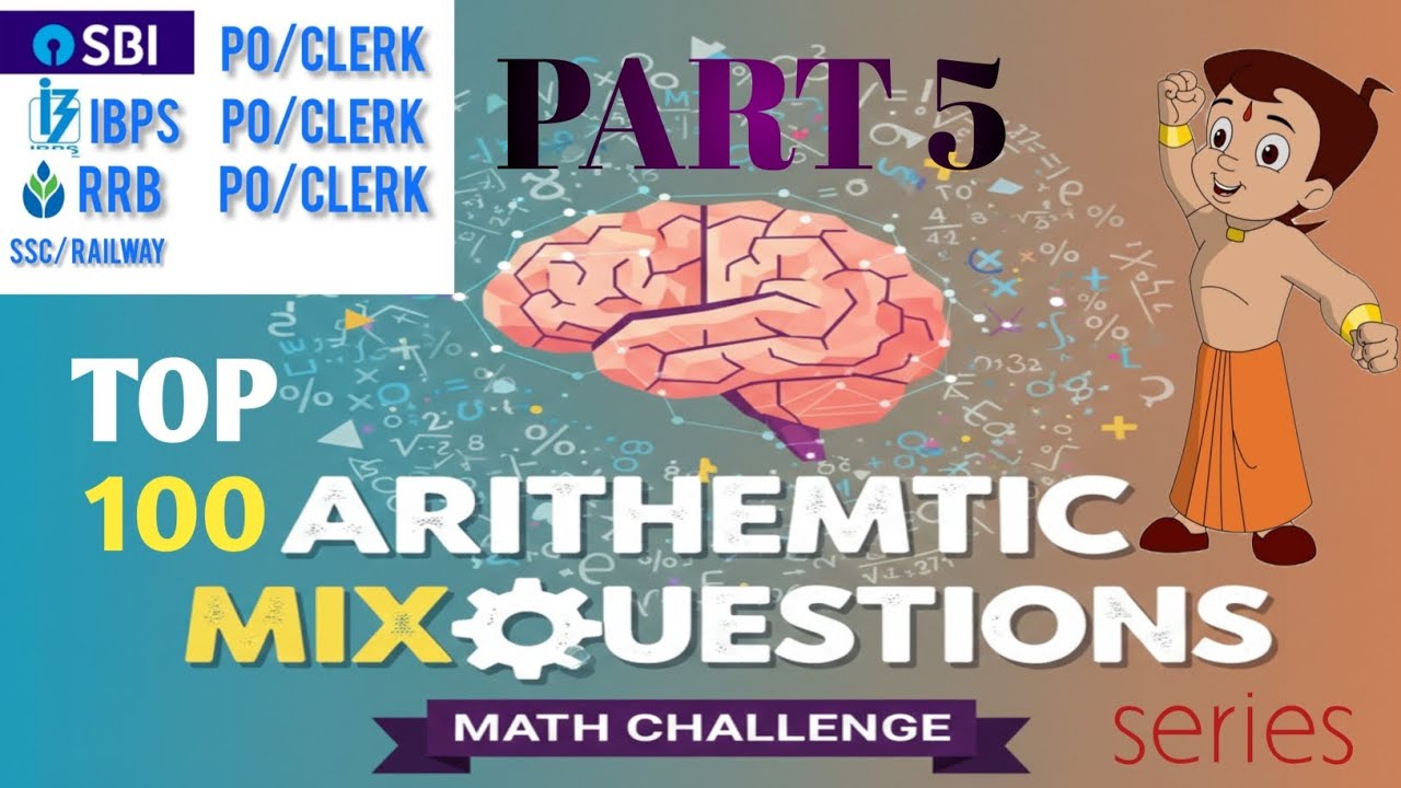 Selection Level Arithmetic Questions for SSC Bank Railway | Mixed Practice Set 5