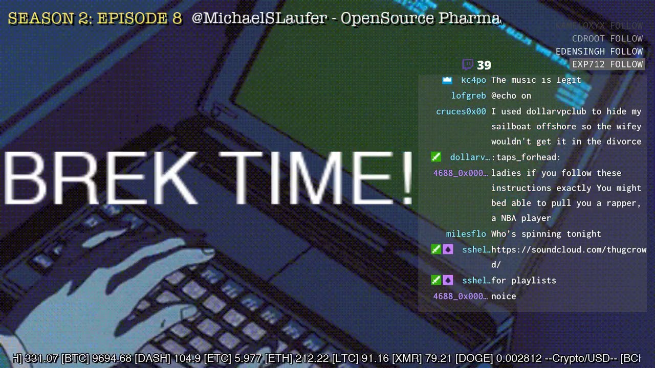 ThugCrowd s2e8   MichaelSLaufer   OpenSource Pharma