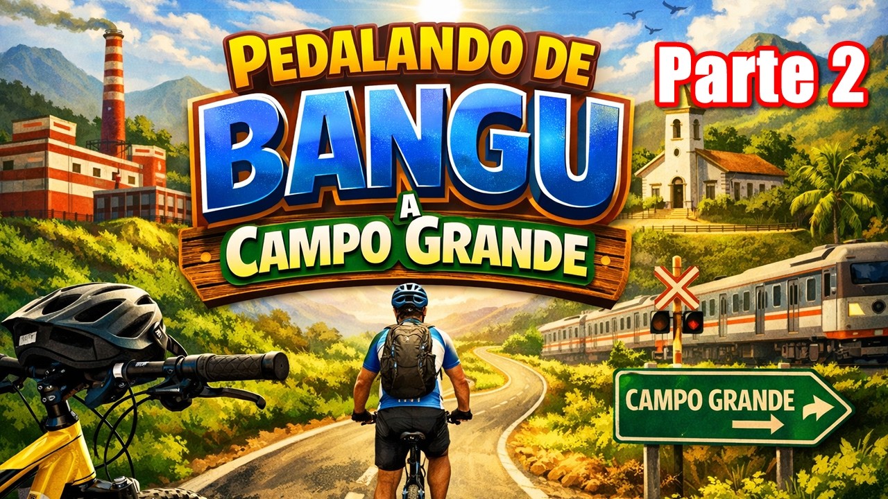 Bicicleta em Bangu - Pedalada até Campo Grande - P2