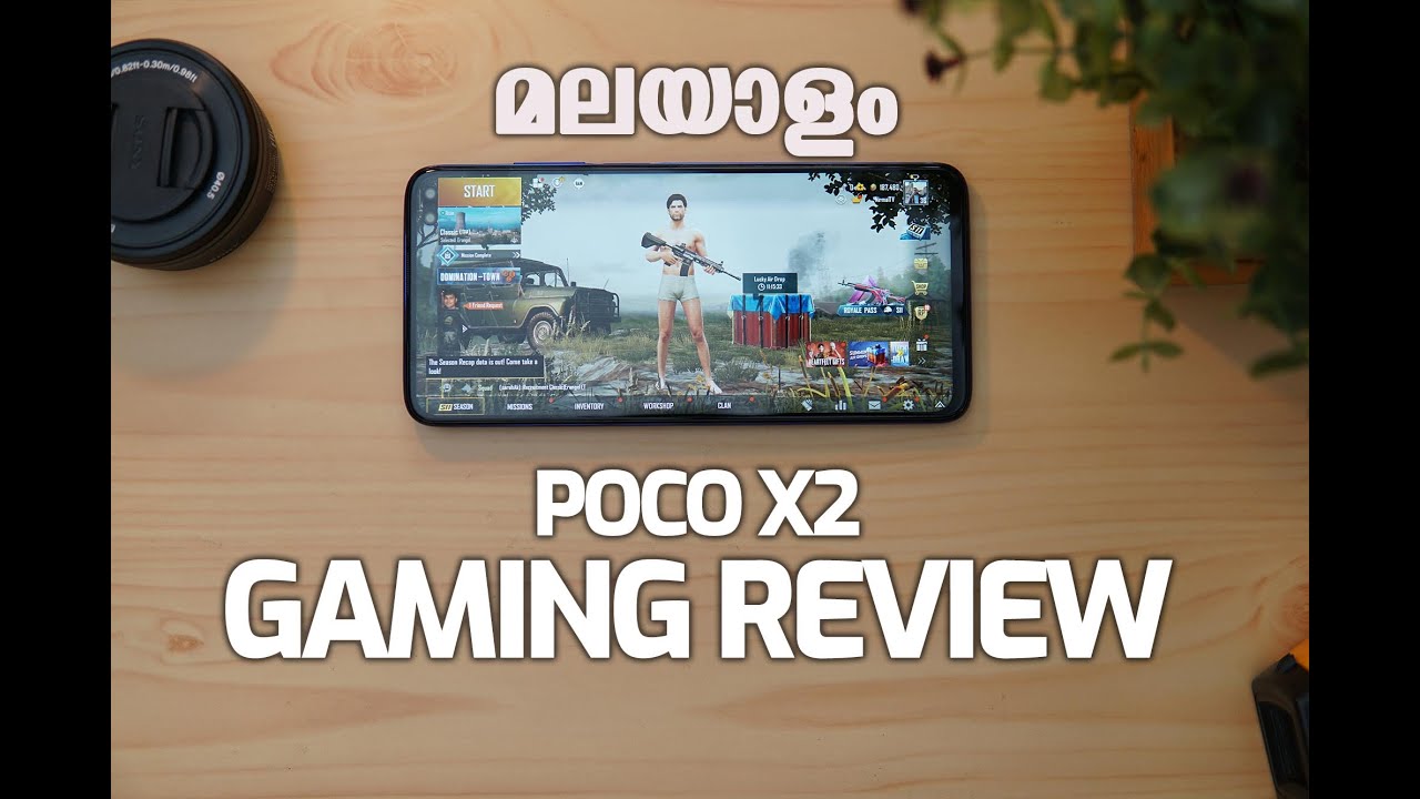 Poco X2 Gaming Review (Malayalam)- PUBG Mobile and Real Racing 120Hz