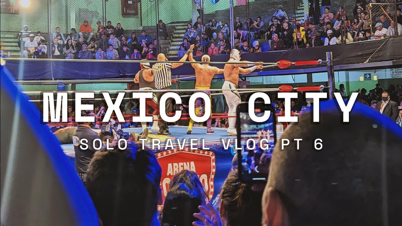 Cafe hopping in Mexico City and fun night of lucha libre | Mexico City Solo Travel Vlog | Pt 6
