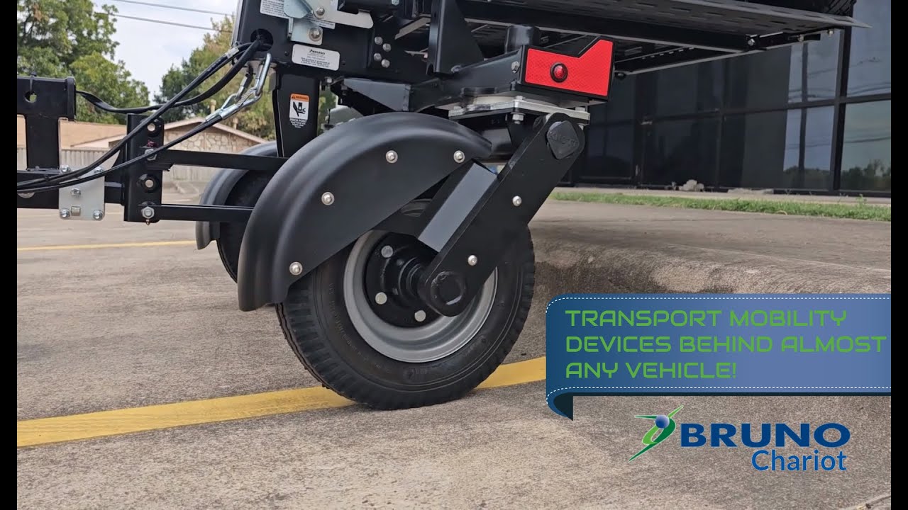 BRUNO CHARIOT Scooter Lift Transport Mobility Devices Behind Almost Any Vehicle ASL-700