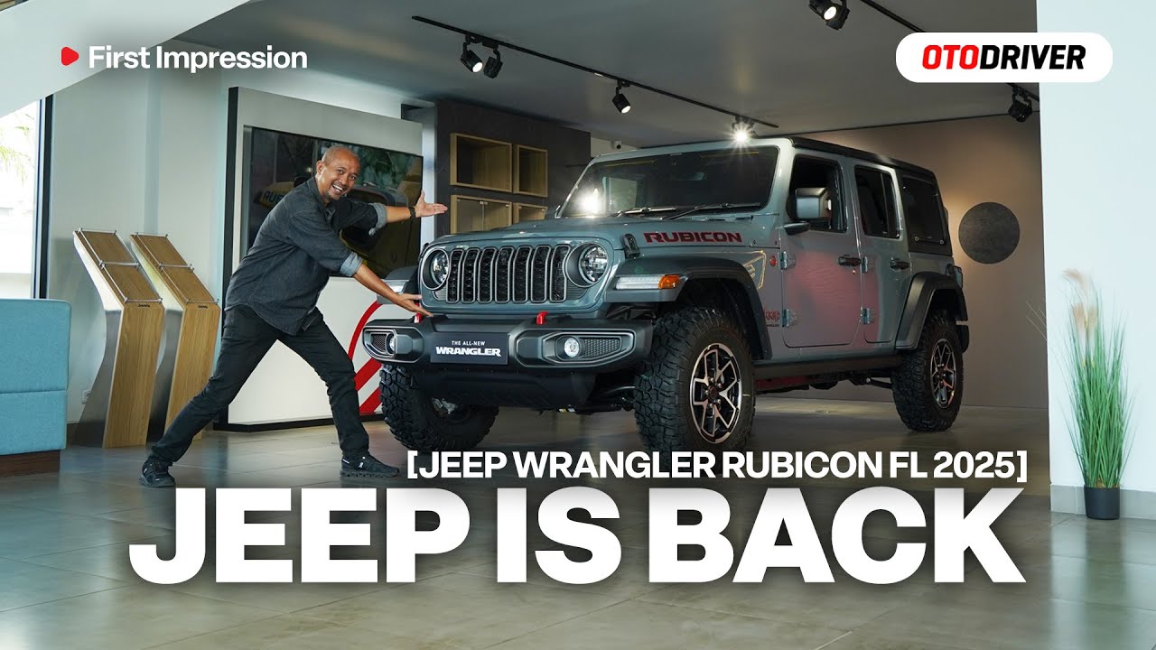 JEEP Wrangler Rubicon FL 2025 : Semakin Canggih dan Gagah