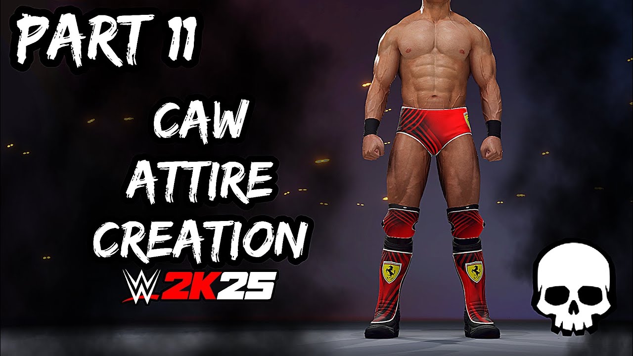 WWE 2K25- CAW Attire Creation Video (XBOX) #2