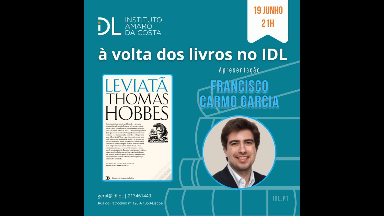 à volta dos livros no IDL com Francisco Carmo Garcia 19/06/2024