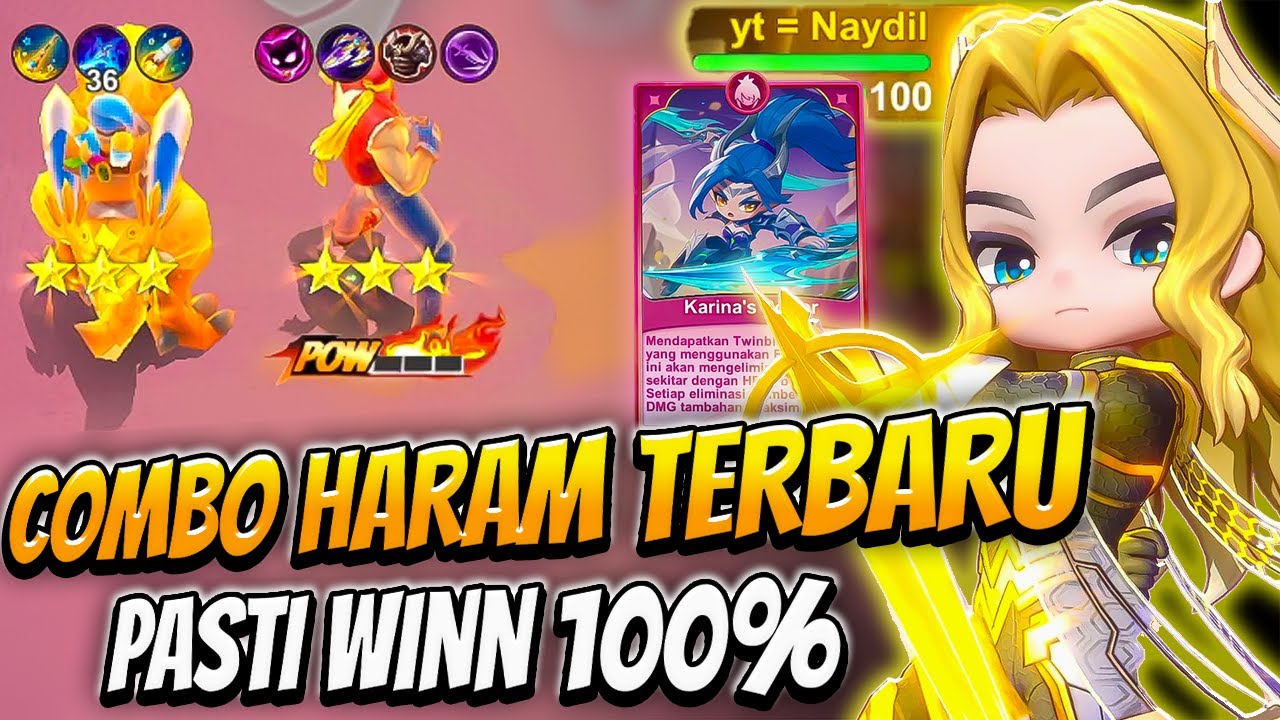 COMBO HARAM TERBARU !! AUTO WINNSTREAK !! TIPS BERMAIN LANCELOT TERBARU !! MAGIC CHESS GOGO