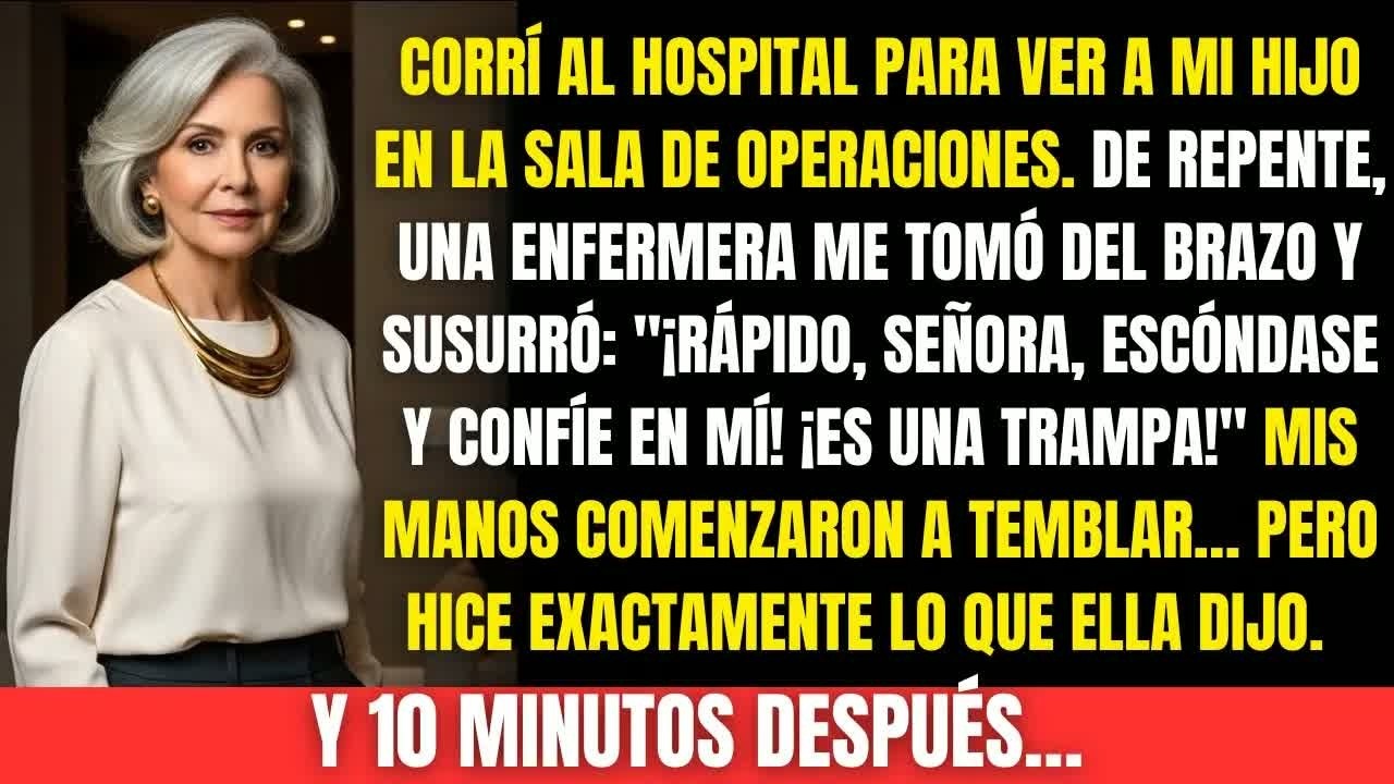 Mi hijo fingió estar al borde de la muerte… pero una enfermera me advirtió： “¡Es una trampa!”
