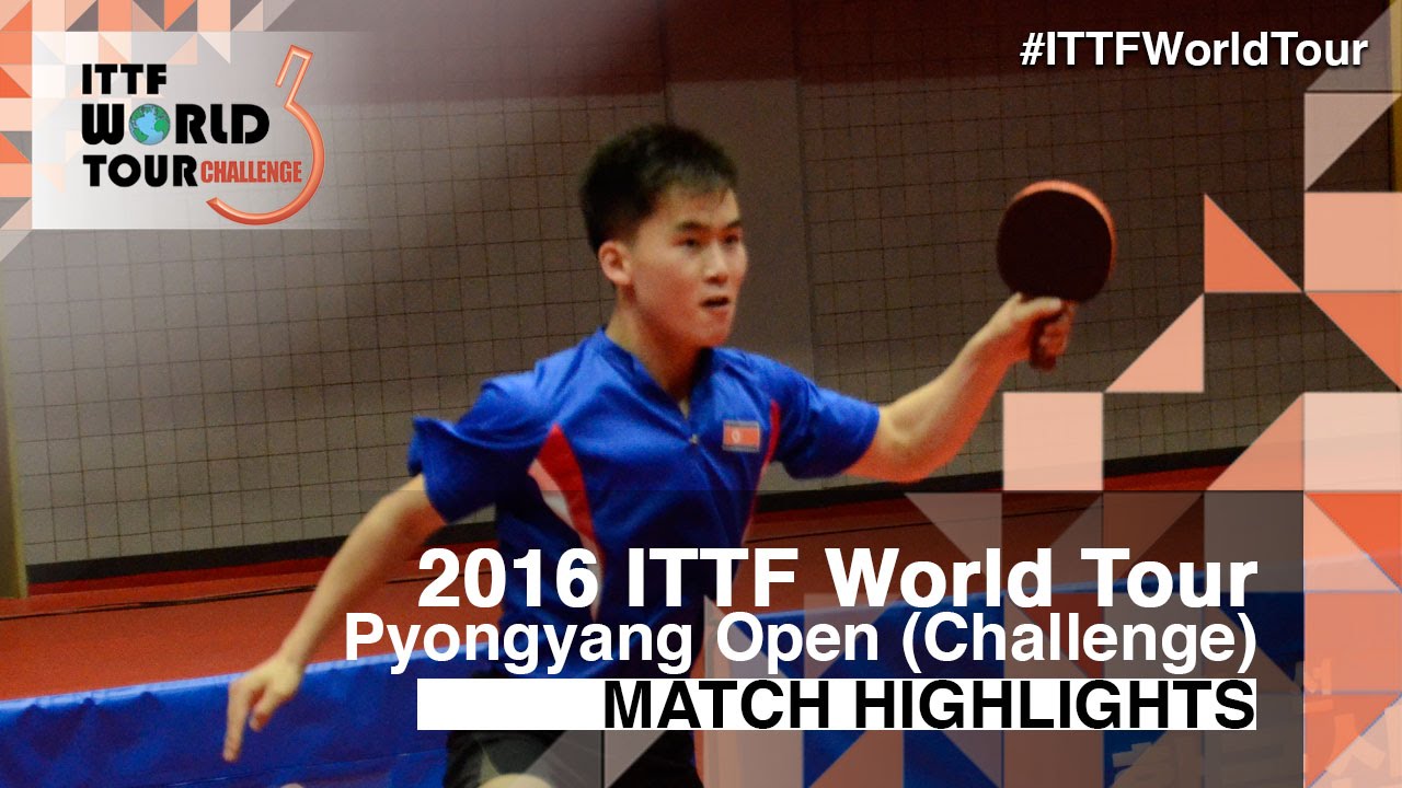 2016 Pyongyang Open Highlights: Cao Wei vs Ro Hyon Song (R16)