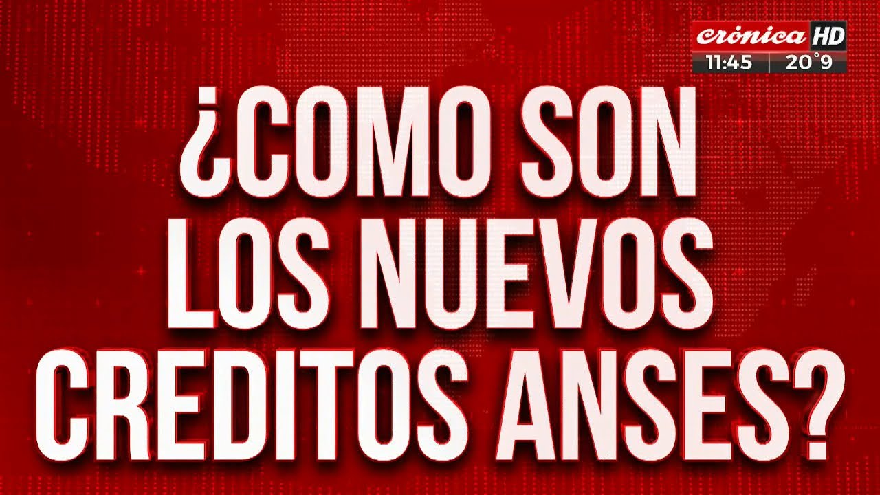 JUBILADOS: ¿Cómo son los nuevos créditos de ANSES?
