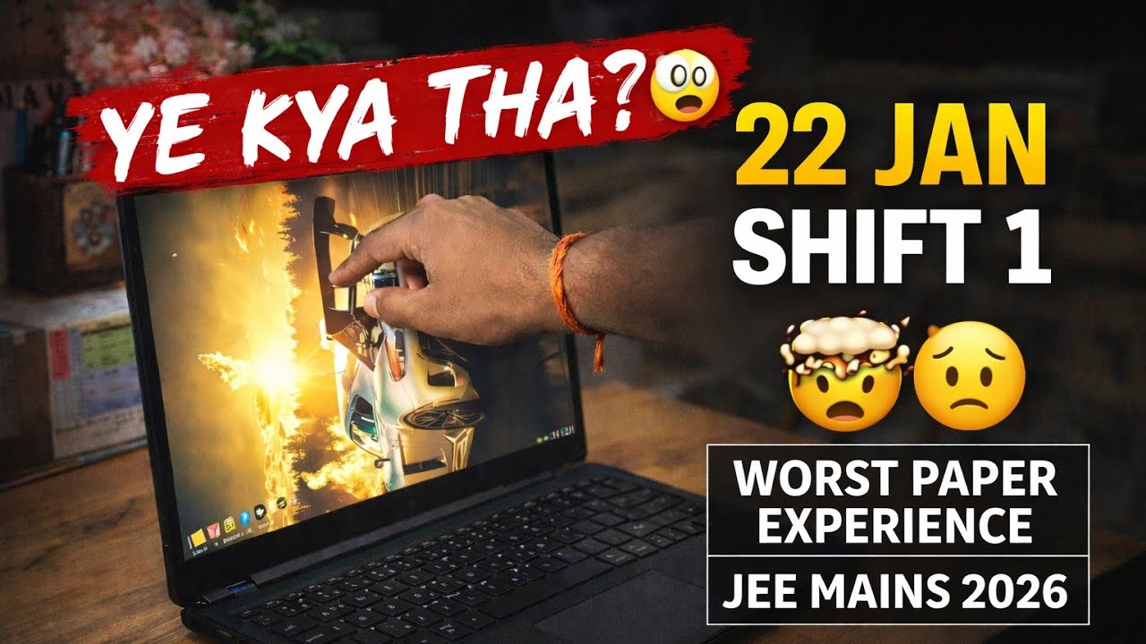 22 JAN SHIFT 1 EXPERIENCE 😞🤯 JEE MAINS 2026 #jeemains #jee2026