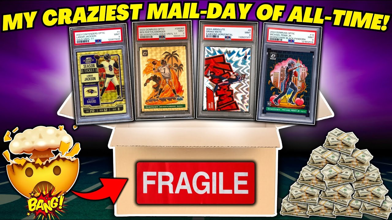 *ОТПРАВКА ПОЧТОВЫХ СПОРТИВНЫХ КАРТОЧЕК НА СУММУ БОЛЕЕ 50 000 ДОЛЛАРОВ!💰 САМЫЕ РЕДКИЕ И ДОРОГИЕ КА...